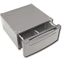 LG : WDP3V 14 Tall Pedestal with Drawer Graphite Steel