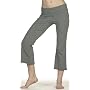 Bella Ladies Cotton Spandex Roll Down Capri Pant. 815