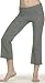 Bella Ladies Cotton Spandex Roll Down Capri Pant. 815