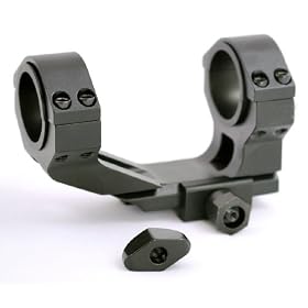 TMS AR15 Flat Top One Piece Ring Mount Picatinny
