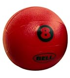 Bell Fitness Medicine Ball (Red 8-Pound)