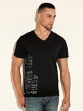 GUESS Basic V-Neck Tee with Founded 81