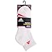 adidas Womens Cushioned 3-Pack Quarter Sock, White/Shock Red/Shock Blue/Light Flash Purple, One Size