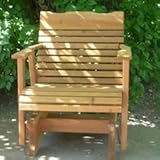 2' Cedar Porch Glider, Amish Crafted