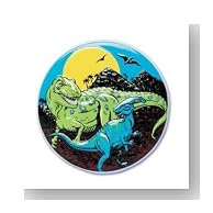 Dinosaur Poptop - Cake Topper