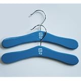 Tuc Tuc Wood Baby Hangers. Blue.