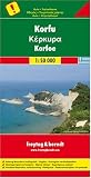 Korfu 1 : 50 000: Besondere Ausflugsziele.Cityplan - Ortsregister mit Postleitzahlen - Freytag-Berndt und Artaria KG