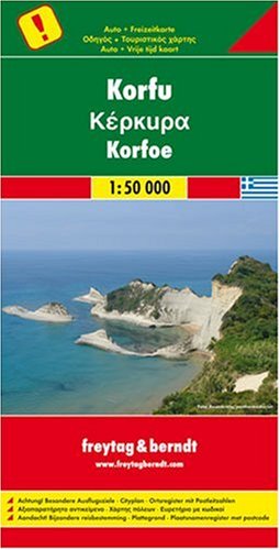 Corfu 2012: Fb.G050: Touristische Informationen. Kulturf&uuml;hrer. Autof&auml;hren