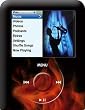 Flame Design Apple iPod nano 3G (3rd Generation) 4GB/ 8GB Hard Case iJacket - Shock Absorbent Hard Protective Faceplate Cover + FREE Belt Clip Holster + FREE Lanyard + FREE Screen Protector