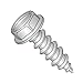 #8 x 3/8" Type AB Self-Tapping Screws/Slotted/Hex Washer Head / 18-8 Stainless Steel (Carton: 5,000 pcs)