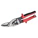 Greenlee 0653-01L Aviation Snips, Left, Red