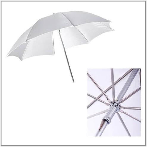 Cowboystudio 33 inch Photography Studio Translucent Shoot Through White Umbrella