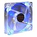 Electronics : Diablotek F12025BU 120MM Blue LED Case Fan
