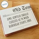 Hanukkah Headline Boxed Greeting Cards Set of 10