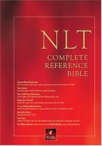 New Living Translation - Complete Reference Bible: Bonded Leather - Burgundy