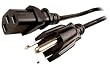 Universal IBM-type IEC320 C13 to NEMA 5-15P Power Cord