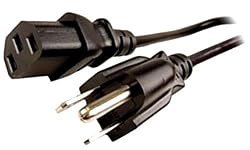 Universal IBM-type IEC320 C13 to NEMA 5-15P Power Cord