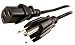 Universal IBM-type IEC320 C13 to NEMA 5-15P Power Cord