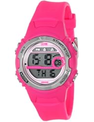 Timex Womens T5K595 1440 Sports Digital Mid-Size Bright Pink Resin Watch