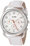 a_line Womens AL-80012-02WH Maya Chronograph White Watch