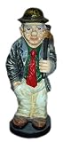 Eigenschaften   / Landstreicher Figur für Innen & aussen in der Höhe von 90 cm HANDBEMALT