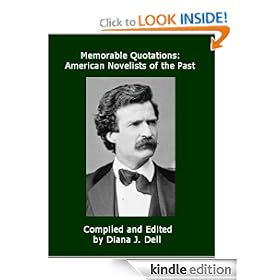 Memorable Quotations: American Novelists of the Past
