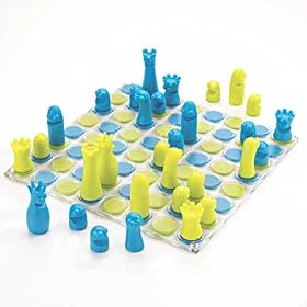 Playmate Chess Set - Blue Lime by Umbra