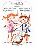 Duets for Violin and Violoncello for Beginners Volume 1