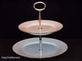 Noritake Abbeyville #4352 Hostess Tray 2 Tier