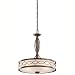 Kichler Lighting 42052MIZ 3 Light Punctuation Inverted Pendant, Large, Mission Bronze