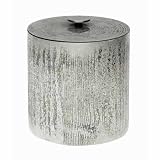 Michael Aram for Waterford Wood Grain Lidded Ice Bucket with Tongs