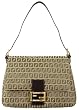 Fendi Mama Mini Beige Brown Zucchino Baguette 8BR180-TN9-F0LK9