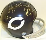 Dick Butkus Signed & Inscribed Bears t/b Mini Helmet