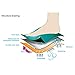 RANDY SUN Mens' Performance Cushion Crew Socks Mid-calf Padded Cushion Sock In Snow Sports Black Orange