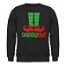 Daddy Elf Dad Sweatshirt dark by CafePress