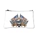 Artsmith, Inc. Coin Purse (2-Sided) Eagle American Flag and Motorcycle Engine - Harley Davidson Gear