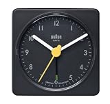 Braun Travel Alarm Clock BNC002 Black