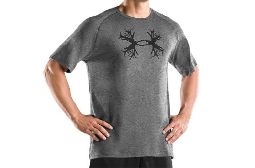 Men's UA Tech™ Shortsleeve Antler T-Shirt Tops by Under Armour