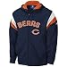 Search : Men`s Chicago Bears End Zone Strong Side Full-Zip Hooded Sweatshirt