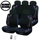 Dolphins By Bloom 12 Pc Ipocket Seat Cover Set Universal Car Truck Bucket Seat Cover 1995 Thru 2008 Honda Civic Accord Toyota Chevrolet Ford Nissan BMW