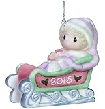 Precious Moments Baby's First Christmas-2015 Girl Ornament
