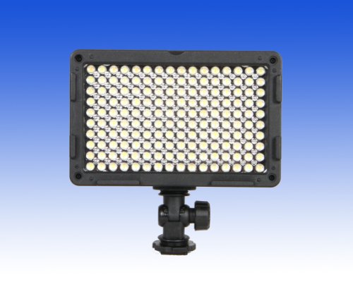 Neue Bi-Color Video On-Camera Leuchte NG CN-160CA mit 1000 LUX Beleuchtungsstärke - Tageslicht + Kunstlicht sind bei dieser Bi-Color Video- und Foto Leuchte stufenlos dimmbar