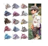 Baby boys bibs burp clothes towel triangle turban Scarf bibs(7 in pack)