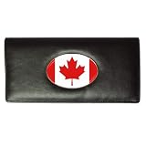 Canadian Flag Long Wallet Billfold