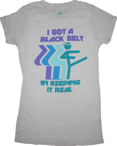 Buy Heritage 1981 Retro Black Belt Juniors Tee T-Shirt