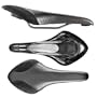 Fizik Arione Tri 2 Carbon Triathlon Bicycle Saddle w/Tubular Titanium Rails - Dark Grey/Grey Suede - F1700502