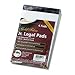 Ampad? Gold Fibre? 20-lb. Watermarked Writing Pads PAD,LGL 4PD/PK 5X8,WHT (Pack of15)