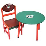NFL Miami Dolphins Childrens Wooden Team Table