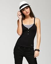 Striped Center Crystal Tank - WEB EXCLUSIVE