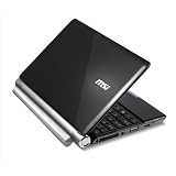 MSI U160-006US 10 inch Black Netbook - 15 Hour Battery Life